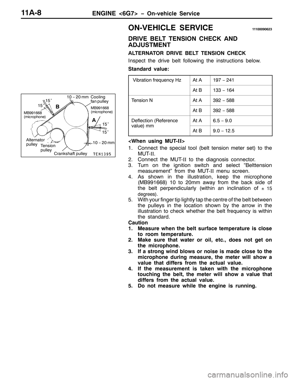 MITSUBISHI PAJERO SPORT 1998 Owners Guide (1*,1(?9*:!ï2Q0YHKLFOH 6HUYLFH44$0;
2109(+,&/( 6(59,&(444333<3956
5,9( %(/7 7(16,21 &+(&. $1
$-8670(17
$/7(51$725 5,9( %(/7 7(16,21 &+(&.
,QVSHFW WKH GULYH EHOW IROORZLQJ WKH LQVWUXFWLRQV EHORZ1
MITSUBISHI PAJERO SPORT 1998 Owners Guide (1*,1(?9*:!ï2Q0YHKLFOH 6HUYLFH44$0;
2109(+,&/( 6(59,&(444333<3956
5,9( %(/7 7(16,21 &+(&. $1
$-8670(17
$/7(51$725 5,9( %(/7 7(16,21 &+(&.
,QVSHFW WKH GULYH EHOW IROORZLQJ WKH LQVWUXFWLRQV EHORZ1