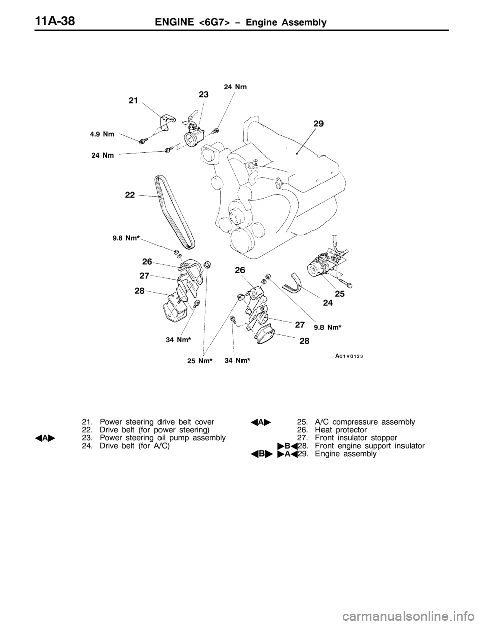 MITSUBISHI PAJERO SPORT 1998 Repair Manual (1*,1(?9*:!ï(QJLQH $VVHPEO\44$06;
<1;1P-
5956
5: 54
<1;1P-
55
71<1P
571P571P
5<
5:
5;
671P-
581P-671P-
5;5758
59
5413RZHU VWHHULQJ GULYH EHOW FRYHU
551ULYH EHOW+IRU SRZHU VWHHULQJ,
*
$ò5613RZHU VWH MITSUBISHI PAJERO SPORT 1998 Repair Manual (1*,1(?9*:!ï(QJLQH $VVHPEO\44$06;
<1;1P-
5956
5: 54
<1;1P-
55
71<1P
571P571P
5<
5:
5;
671P-
581P-671P-
5;5758
59
5413RZHU VWHHULQJ GULYH EHOW FRYHU
551ULYH EHOW+IRU SRZHU VWHHULQJ,
*
$ò5613RZHU VWH