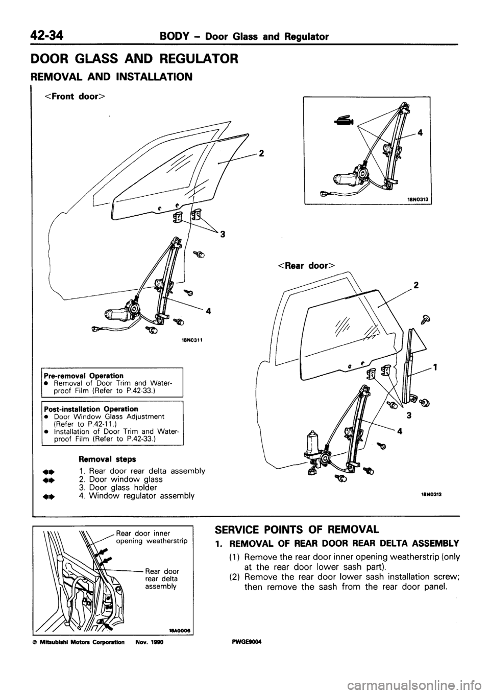 MITSUBISHI SIGMA 1991 Workshop Manual MITSUBISHI SIGMA 1991 Workshop Manual