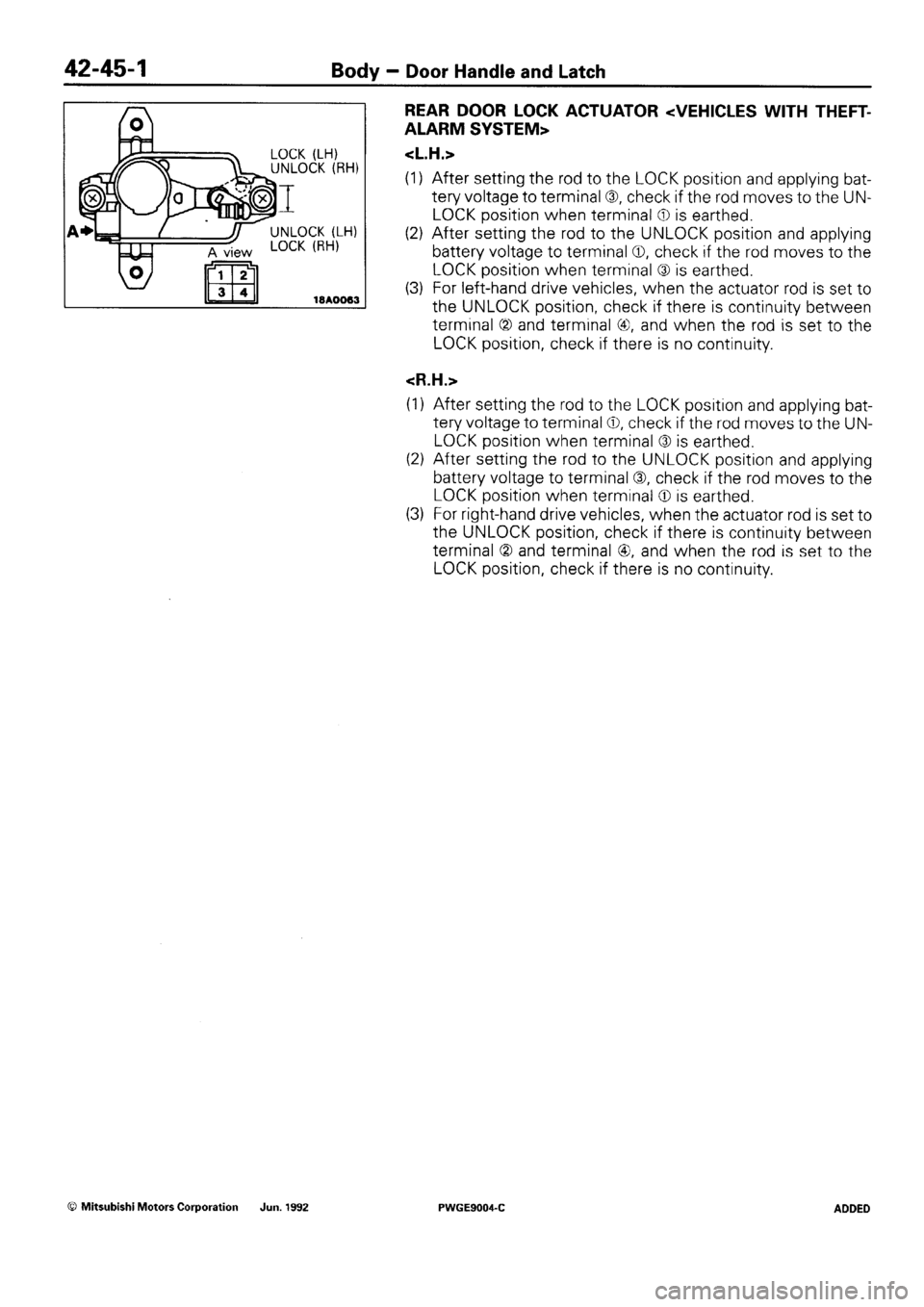 MITSUBISHI SIGMA 1991 Workshop Manual MITSUBISHI SIGMA 1991 Workshop Manual