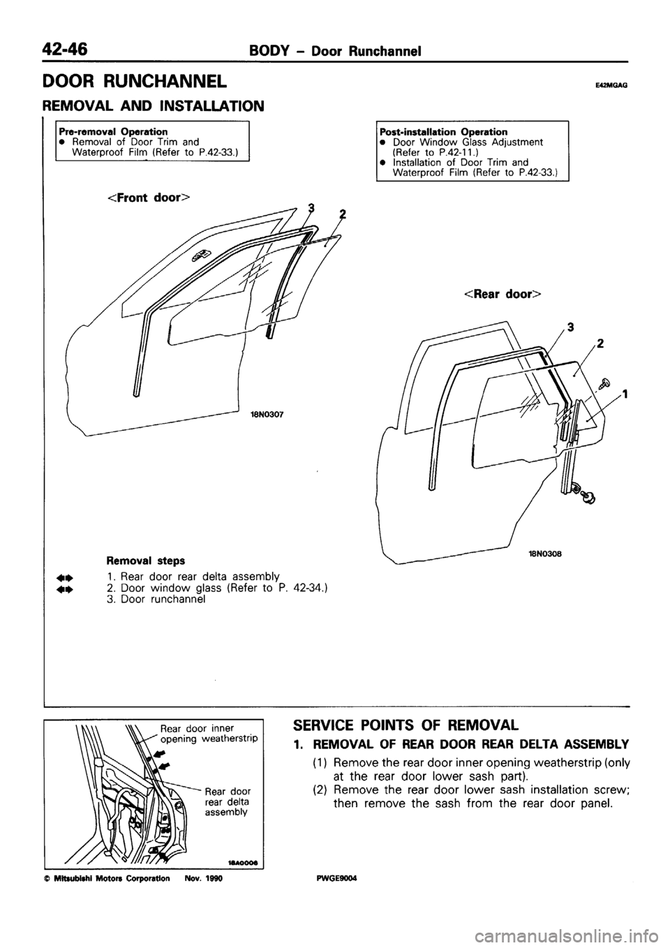MITSUBISHI SIGMA 1991 Workshop Manual MITSUBISHI SIGMA 1991 Workshop Manual