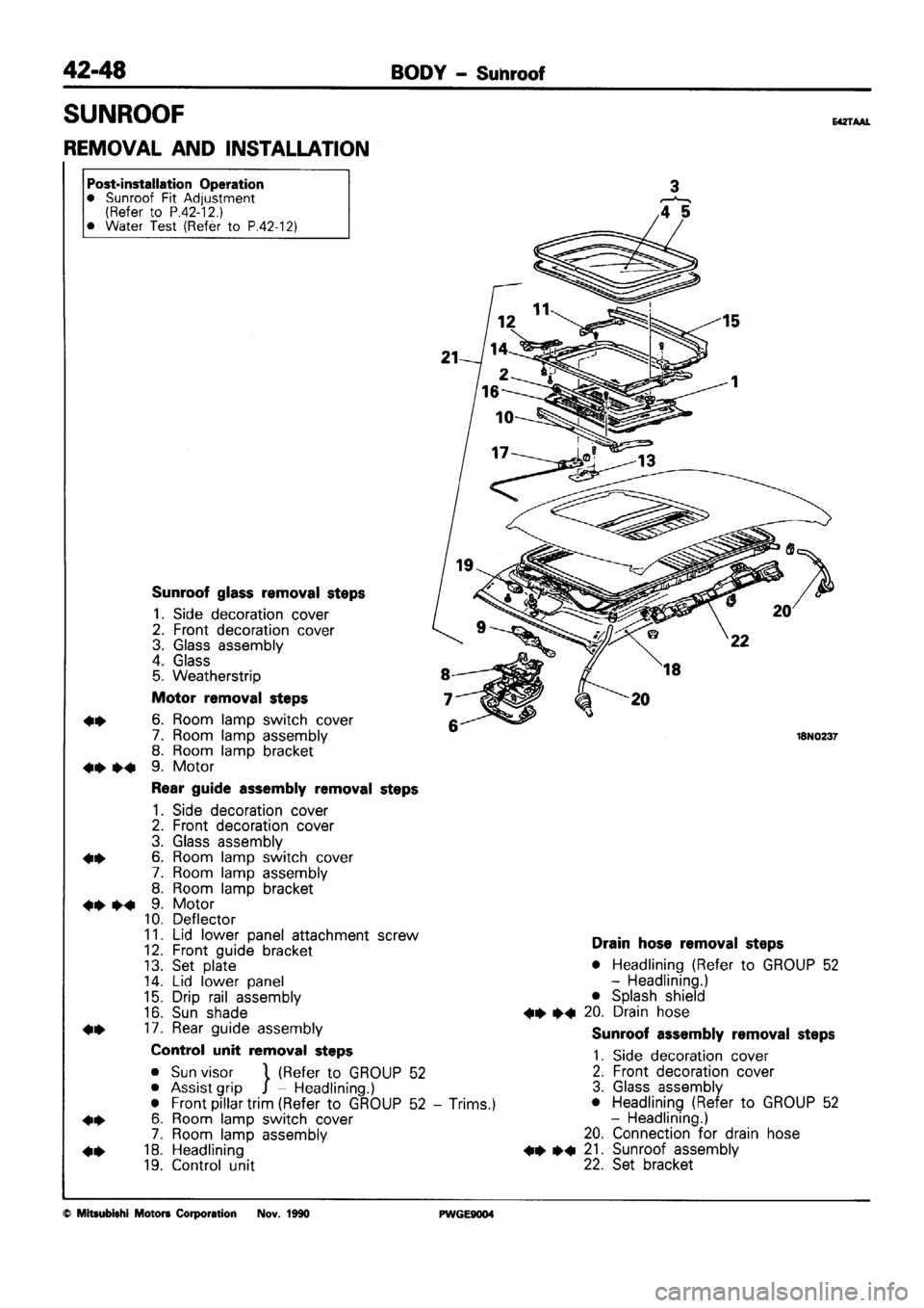 MITSUBISHI SIGMA 1991 Workshop Manual MITSUBISHI SIGMA 1991 Workshop Manual