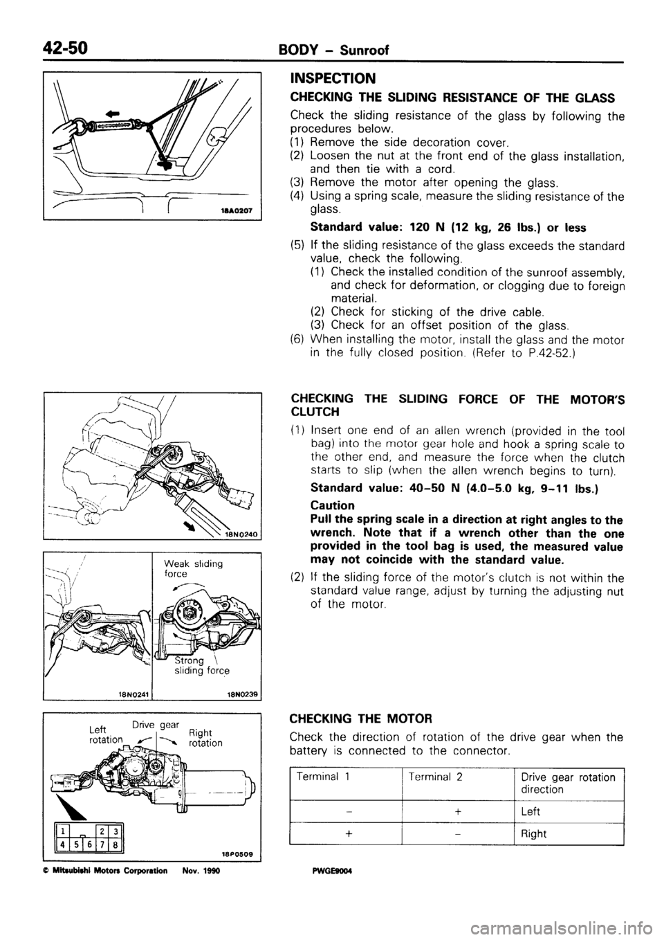 MITSUBISHI SIGMA 1991 Workshop Manual MITSUBISHI SIGMA 1991 Workshop Manual