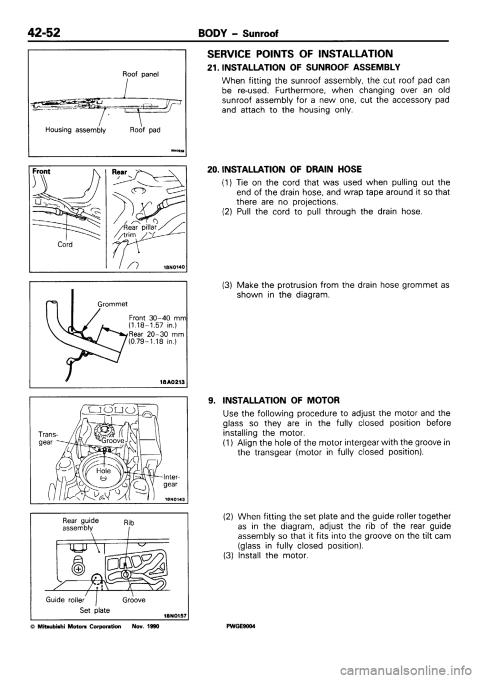 MITSUBISHI SIGMA 1991 Workshop Manual MITSUBISHI SIGMA 1991 Workshop Manual