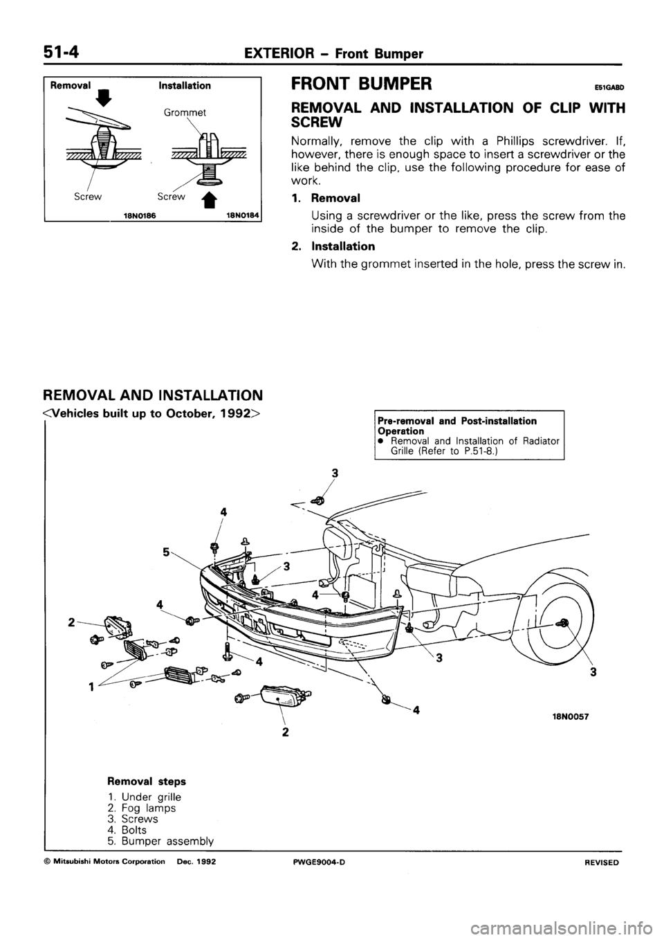 MITSUBISHI SIGMA 1991 Workshop Manual MITSUBISHI SIGMA 1991 Workshop Manual