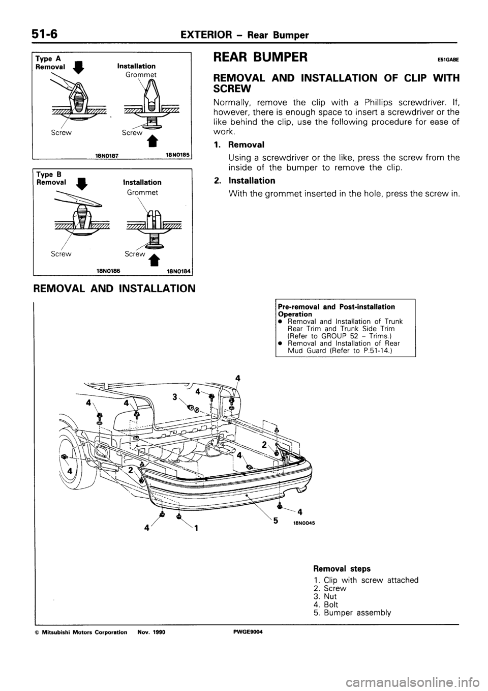 MITSUBISHI SIGMA 1991 Workshop Manual MITSUBISHI SIGMA 1991 Workshop Manual