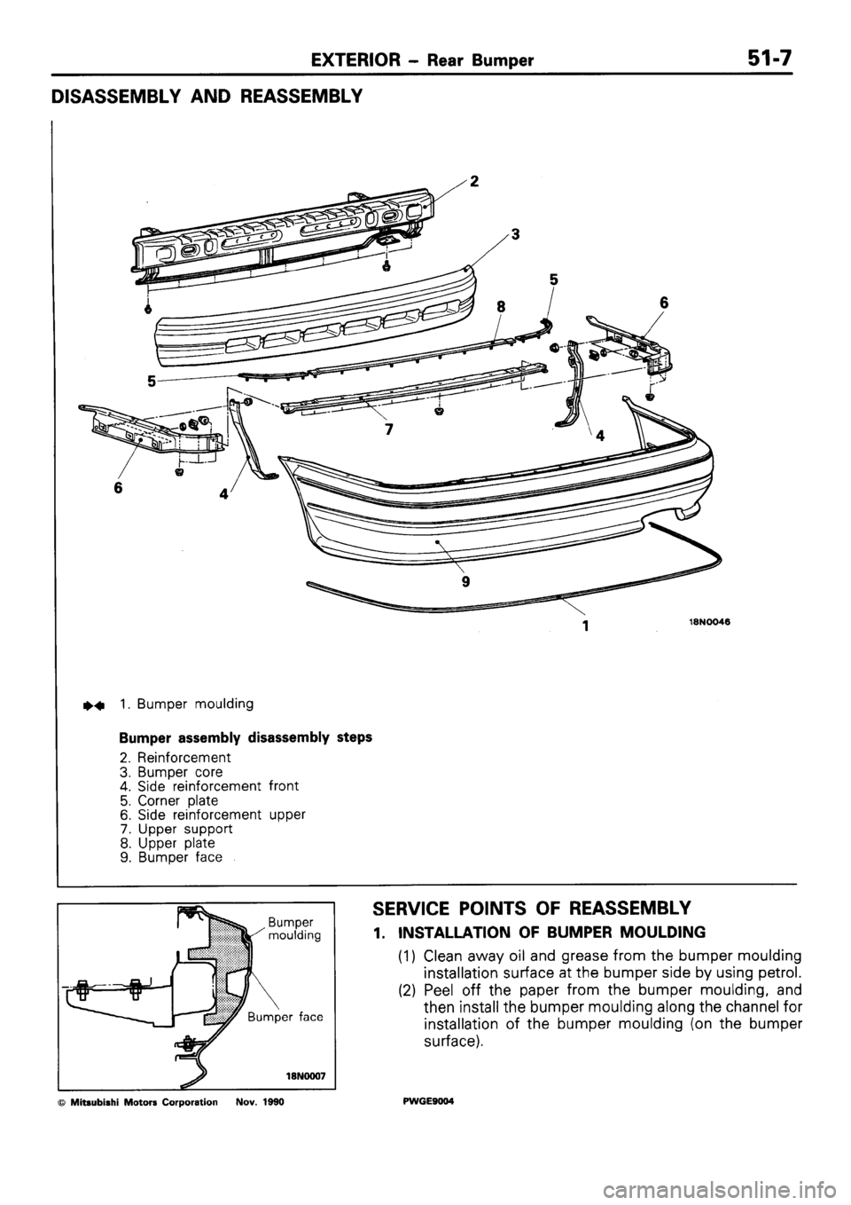 MITSUBISHI SIGMA 1991 Workshop Manual MITSUBISHI SIGMA 1991 Workshop Manual