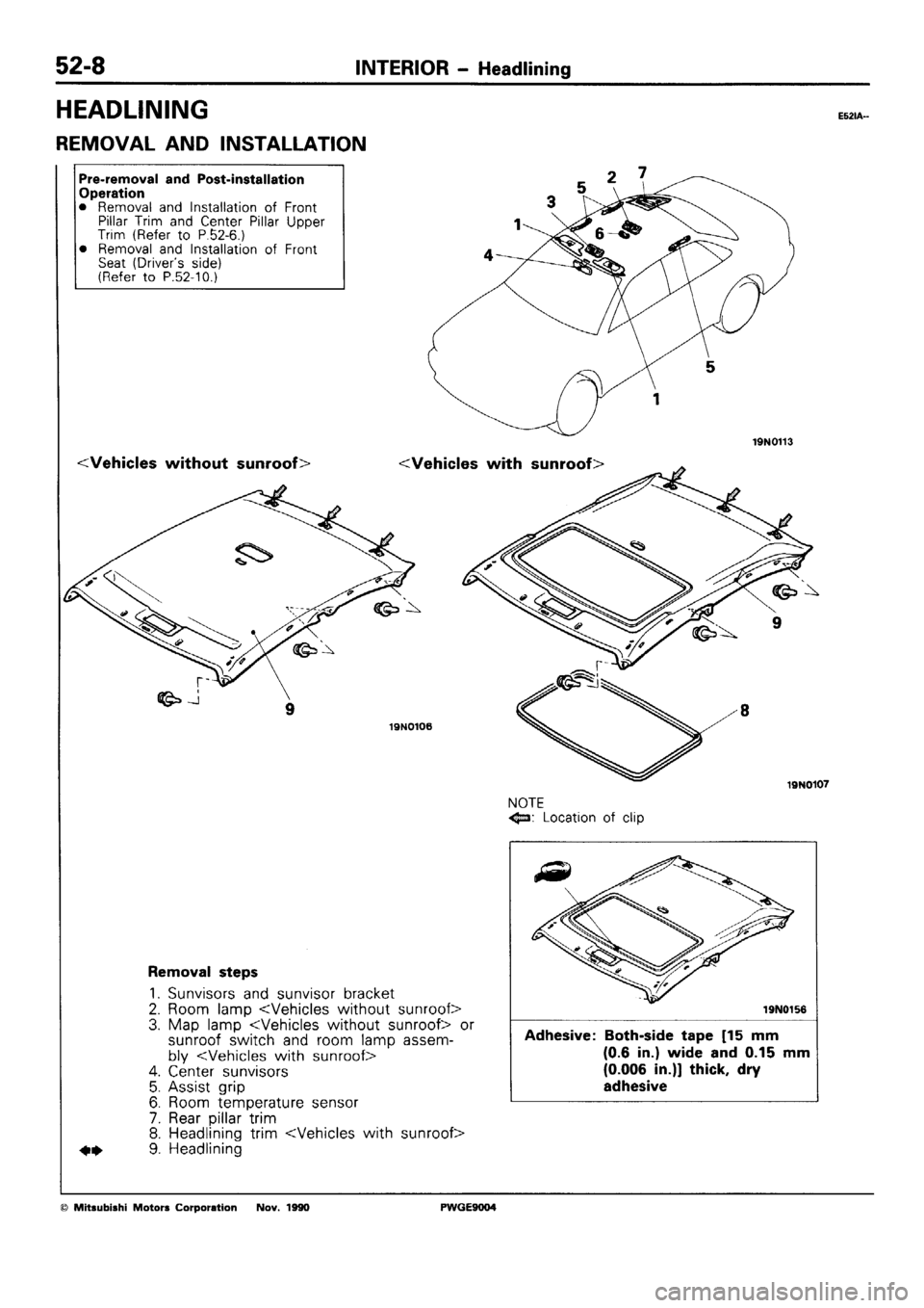 MITSUBISHI SIGMA 1991 Workshop Manual MITSUBISHI SIGMA 1991 Workshop Manual