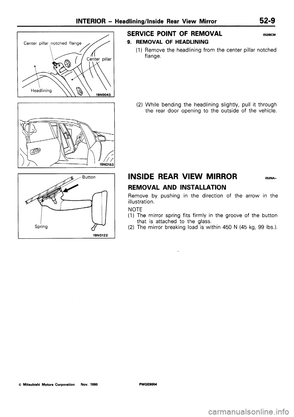 MITSUBISHI SIGMA 1991 Workshop Manual MITSUBISHI SIGMA 1991 Workshop Manual