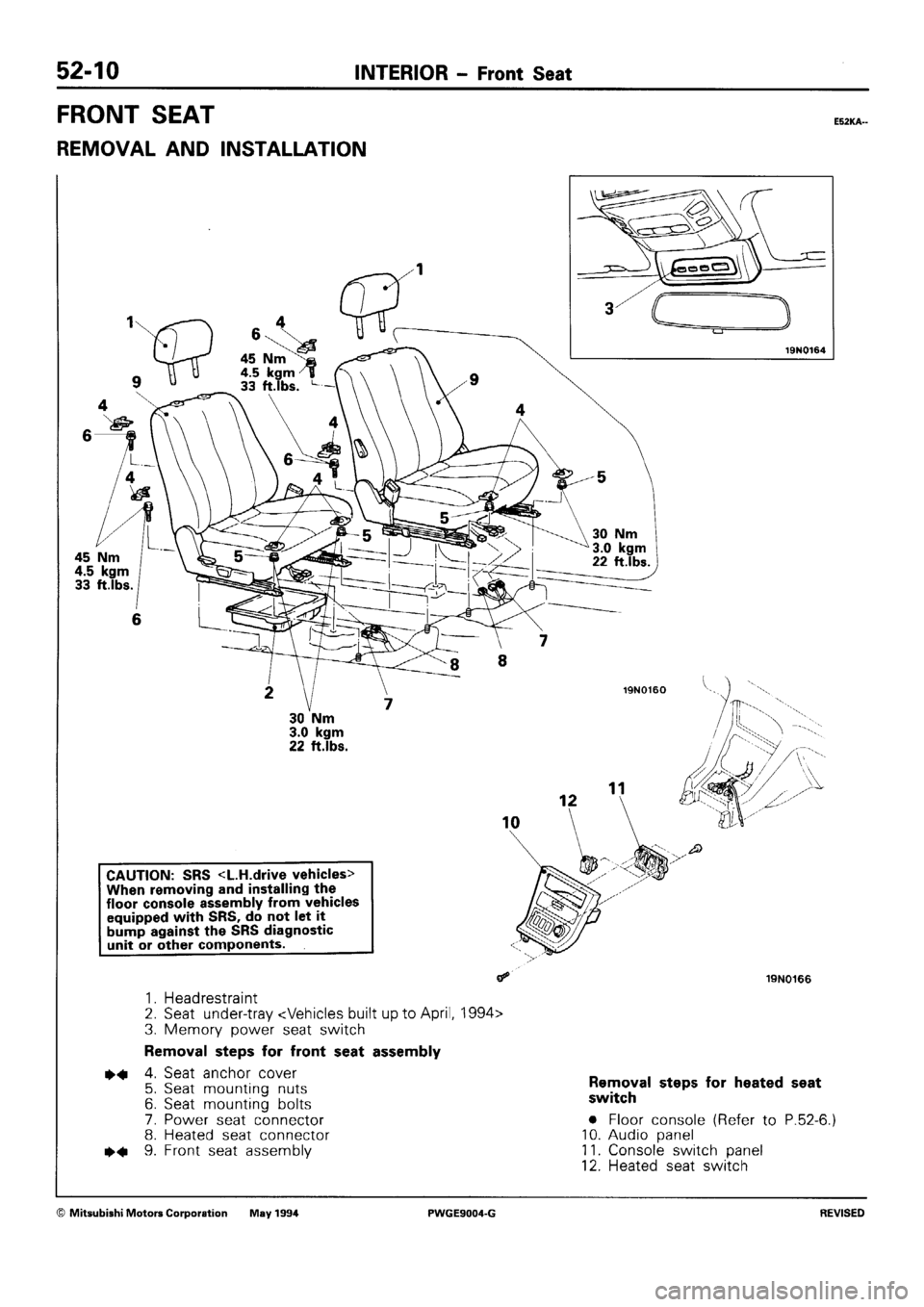 MITSUBISHI SIGMA 1991 Workshop Manual MITSUBISHI SIGMA 1991 Workshop Manual