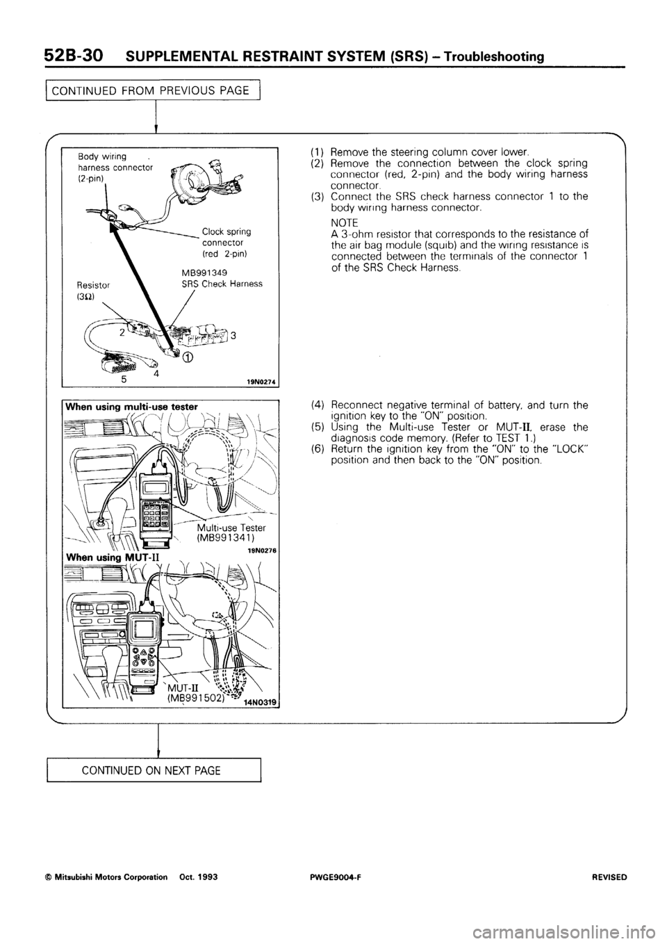 MITSUBISHI SIGMA 1991 Workshop Manual MITSUBISHI SIGMA 1991 Workshop Manual
