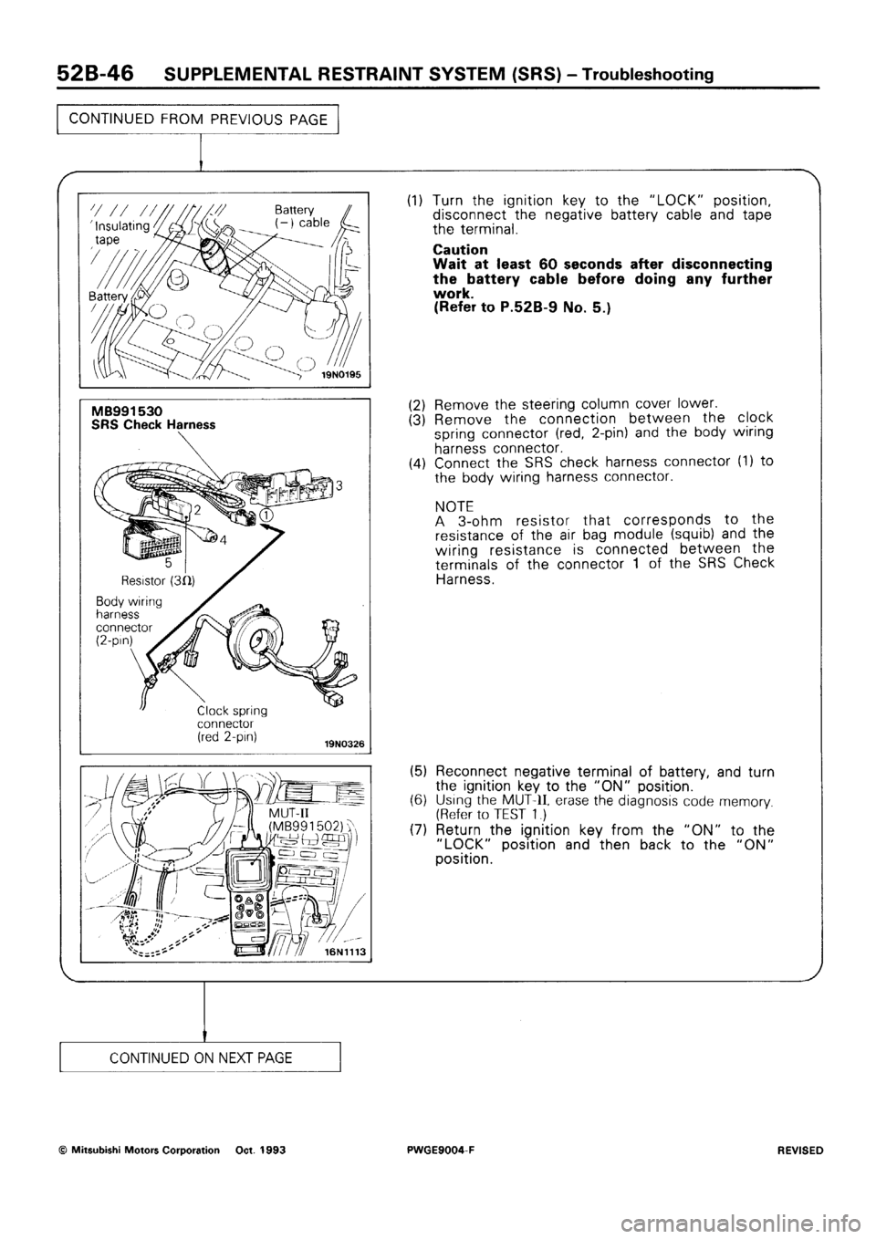 MITSUBISHI SIGMA 1991 Workshop Manual MITSUBISHI SIGMA 1991 Workshop Manual