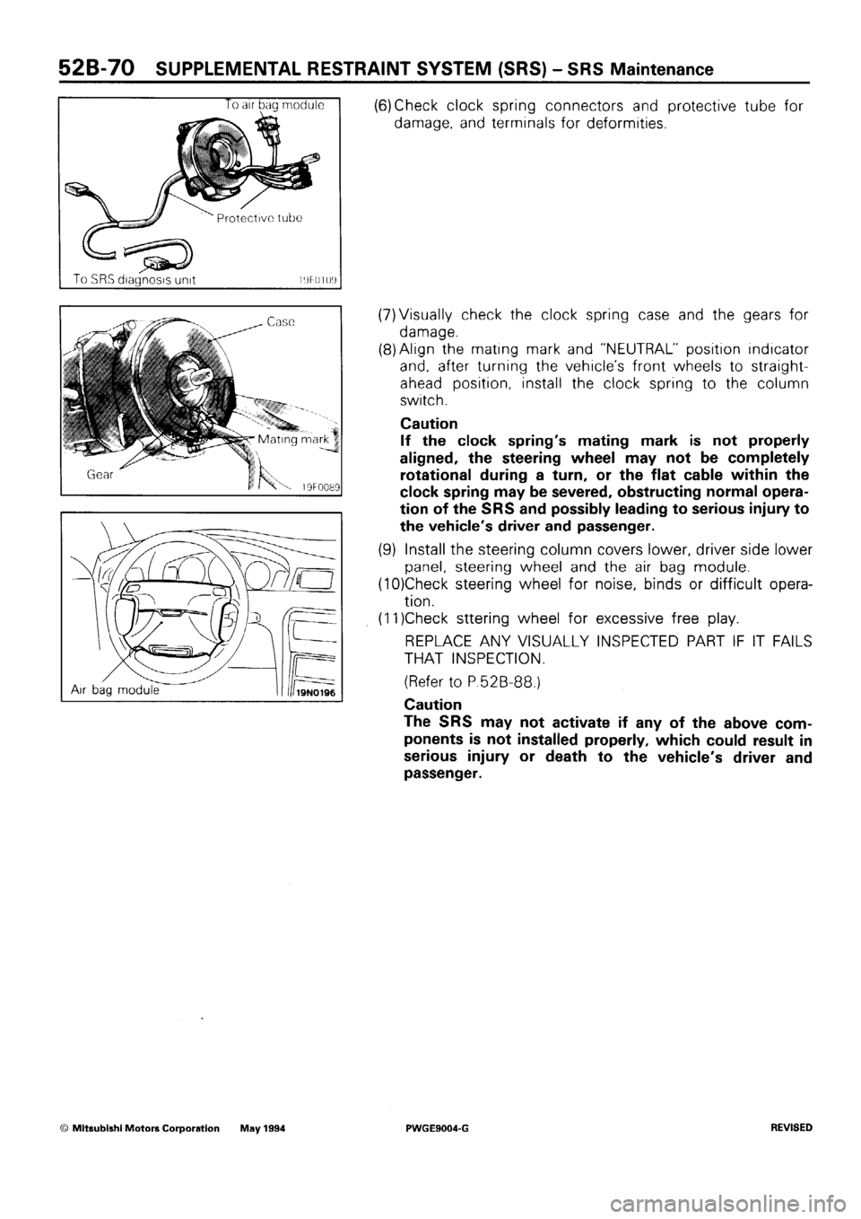 MITSUBISHI SIGMA 1991 Workshop Manual MITSUBISHI SIGMA 1991 Workshop Manual