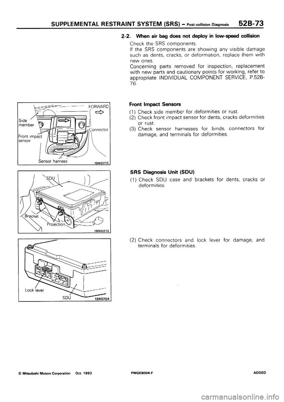 MITSUBISHI SIGMA 1991 Workshop Manual MITSUBISHI SIGMA 1991 Workshop Manual