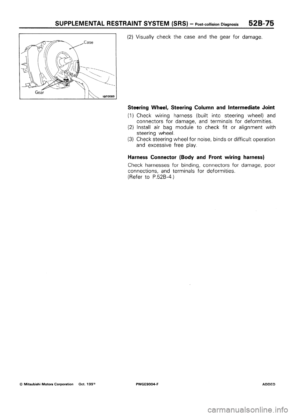 MITSUBISHI SIGMA 1991 Workshop Manual MITSUBISHI SIGMA 1991 Workshop Manual
