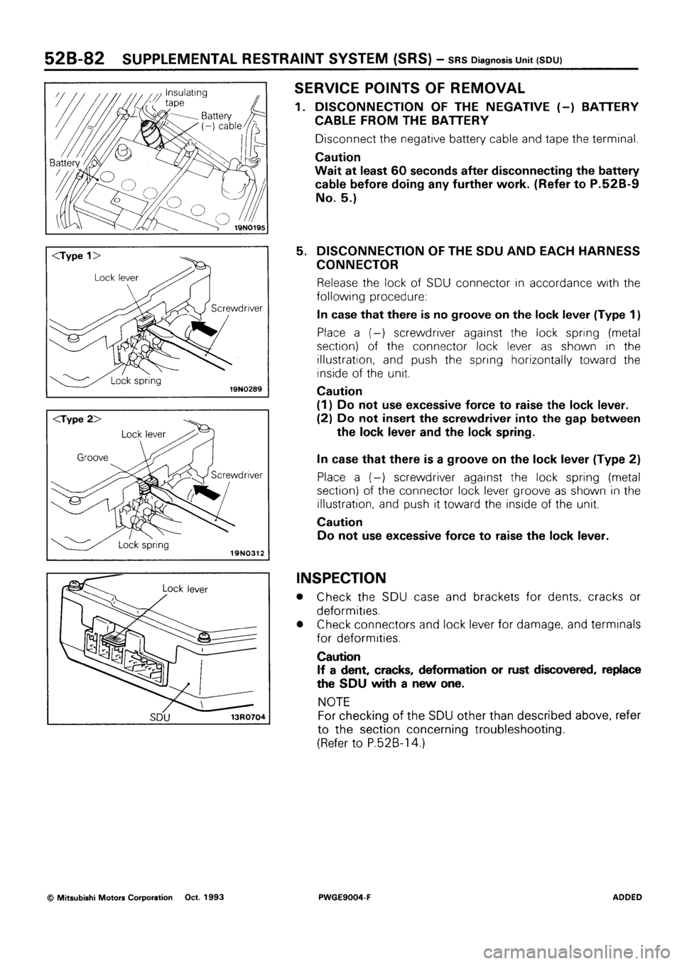 MITSUBISHI SIGMA 1991 Workshop Manual MITSUBISHI SIGMA 1991 Workshop Manual