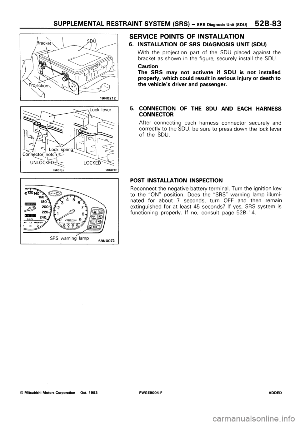 MITSUBISHI SIGMA 1991 Workshop Manual MITSUBISHI SIGMA 1991 Workshop Manual