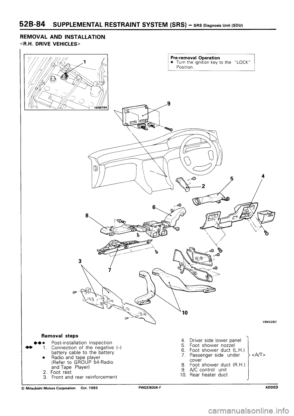 MITSUBISHI SIGMA 1991 Workshop Manual MITSUBISHI SIGMA 1991 Workshop Manual