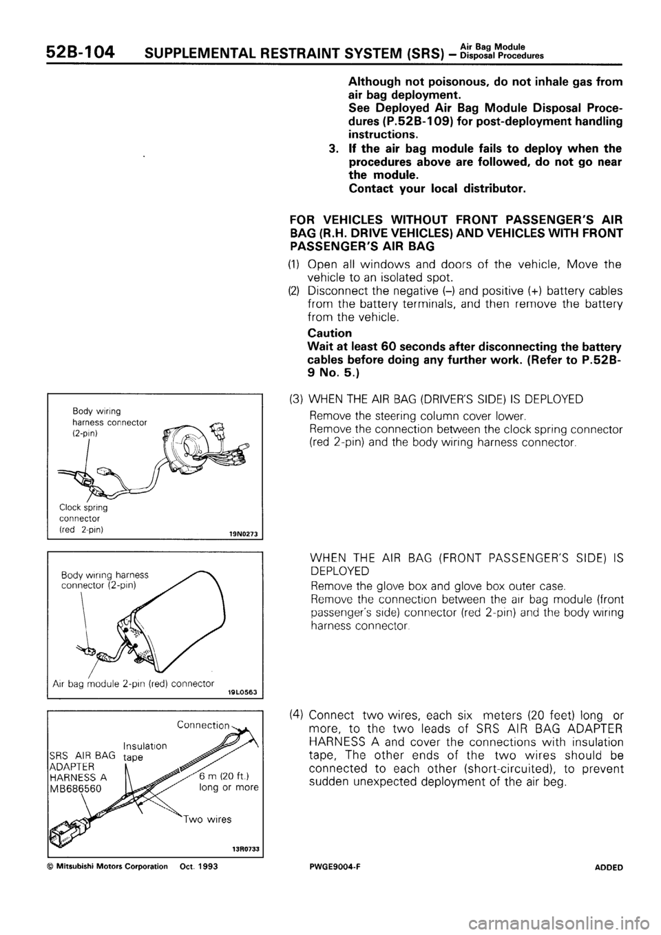 MITSUBISHI SIGMA 1991 Workshop Manual MITSUBISHI SIGMA 1991 Workshop Manual