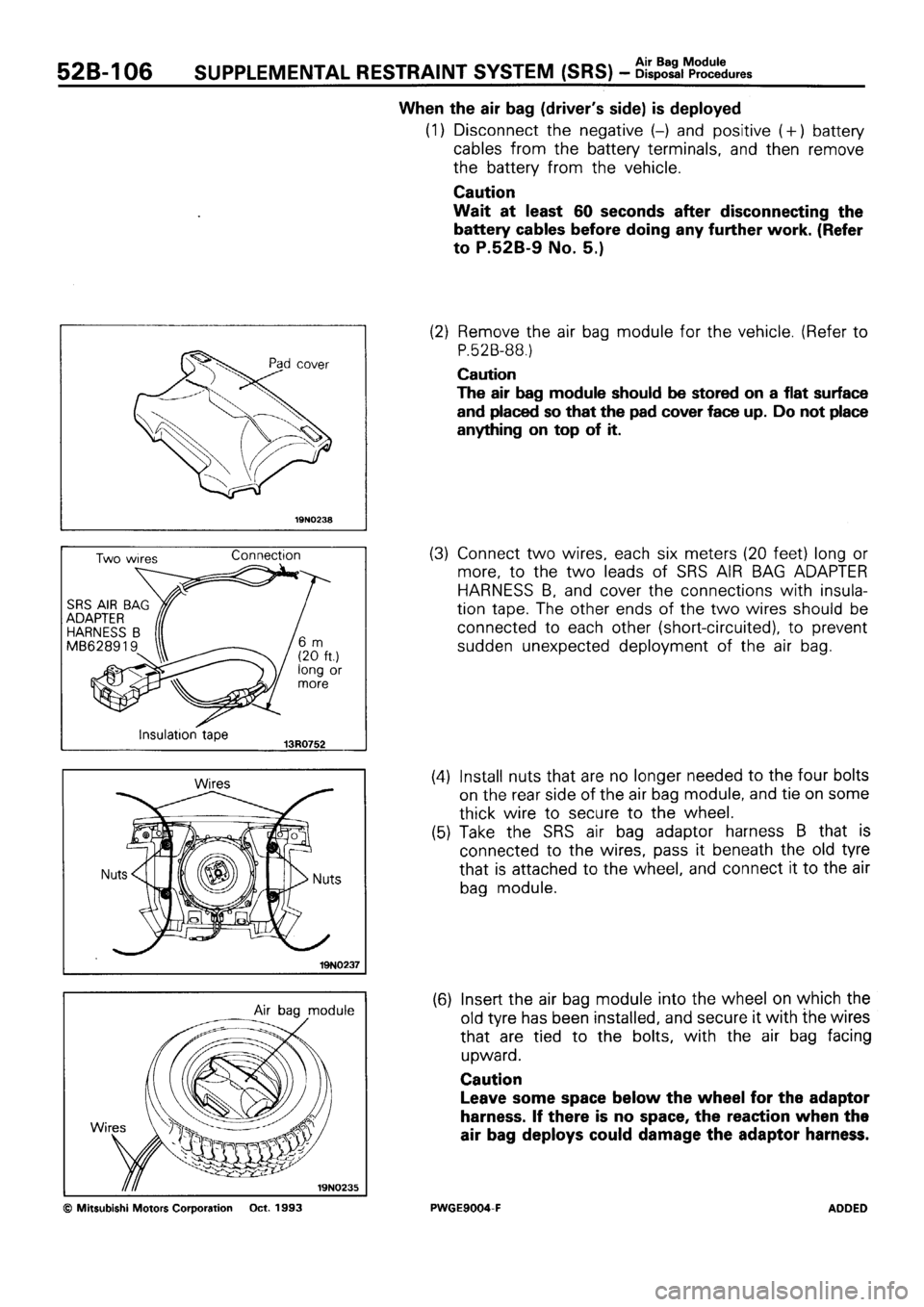 MITSUBISHI SIGMA 1991 Workshop Manual MITSUBISHI SIGMA 1991 Workshop Manual