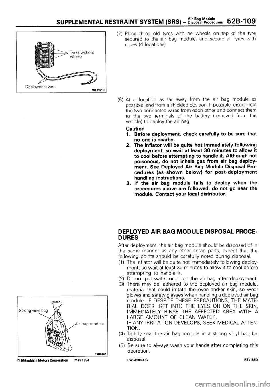 MITSUBISHI SIGMA 1991 Workshop Manual MITSUBISHI SIGMA 1991 Workshop Manual