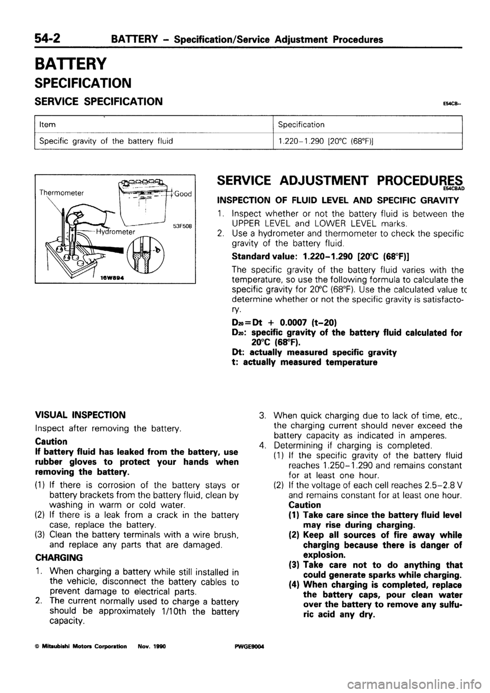 MITSUBISHI SIGMA 1991 Workshop Manual MITSUBISHI SIGMA 1991 Workshop Manual
