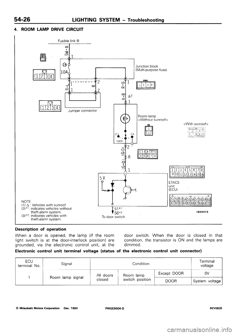 MITSUBISHI SIGMA 1991 Workshop Manual MITSUBISHI SIGMA 1991 Workshop Manual