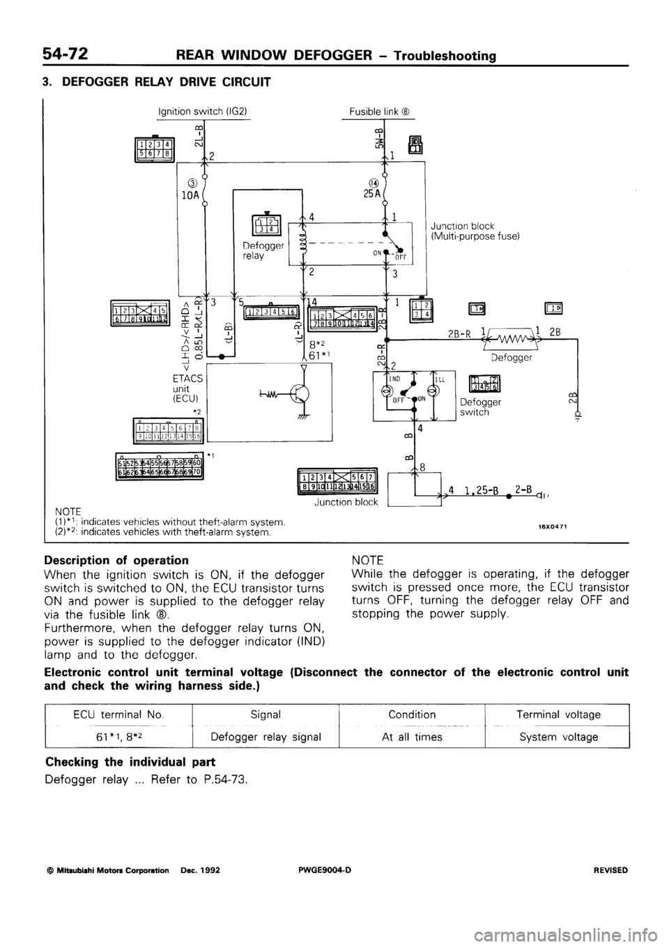 MITSUBISHI SIGMA 1991 Workshop Manual MITSUBISHI SIGMA 1991 Workshop Manual