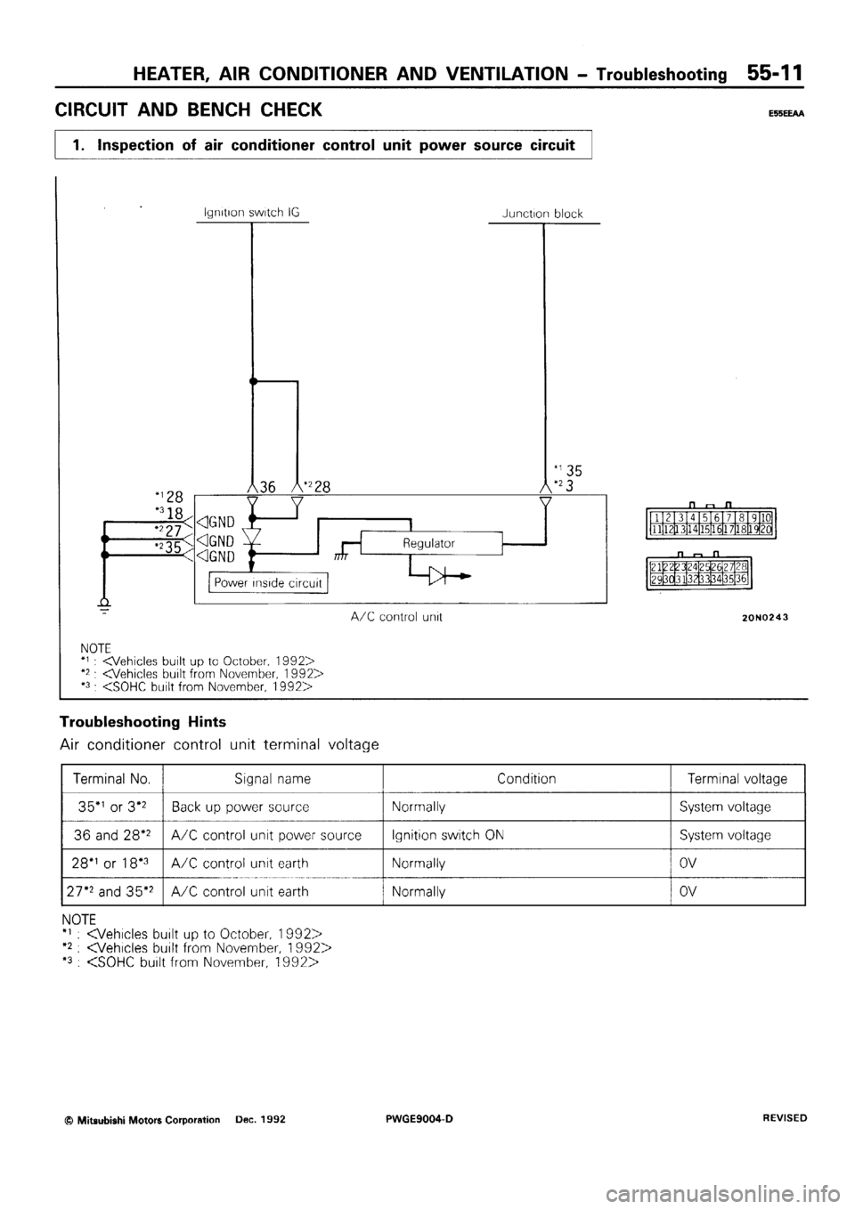 MITSUBISHI SIGMA 1991 Workshop Manual MITSUBISHI SIGMA 1991 Workshop Manual