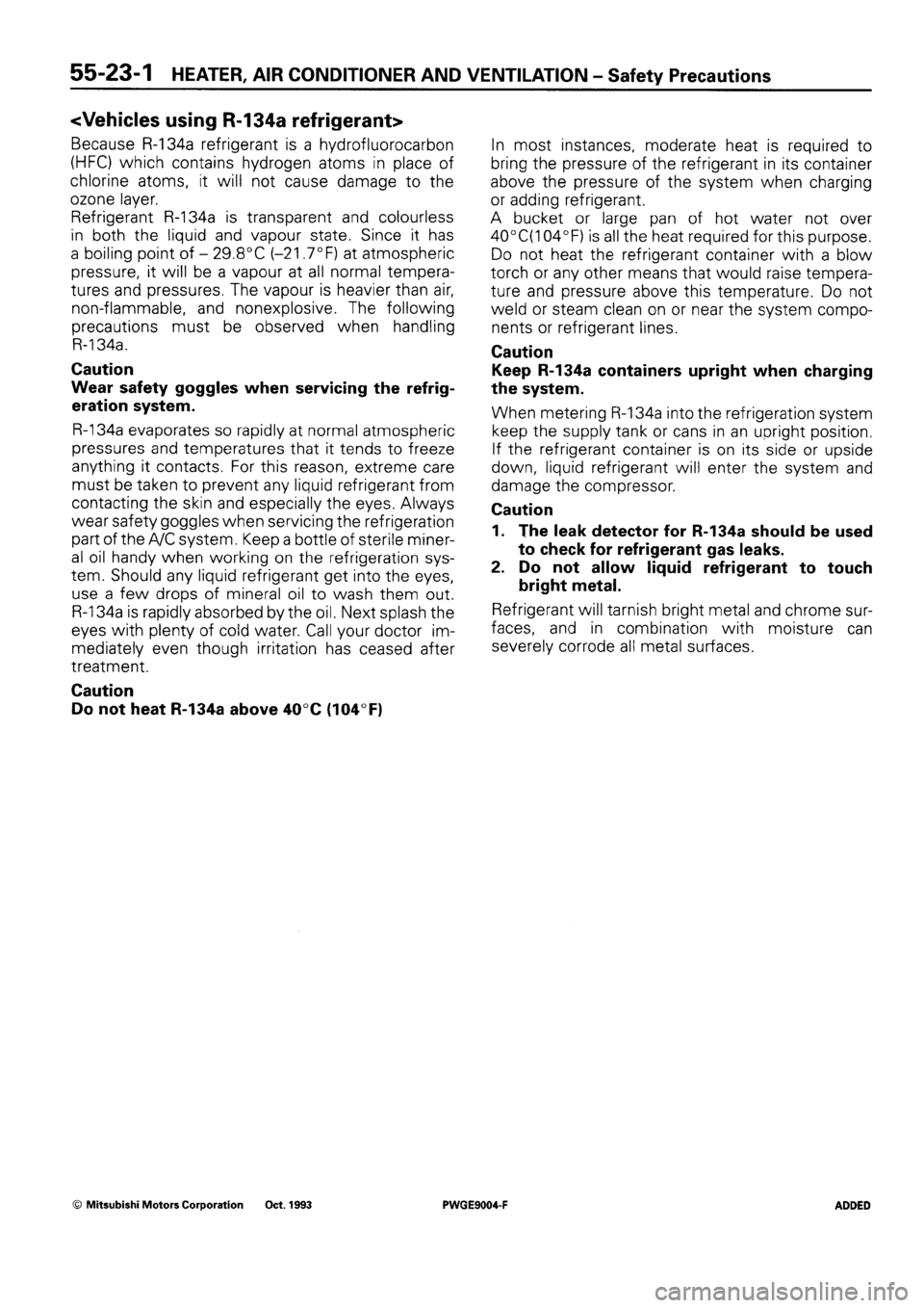 MITSUBISHI SIGMA 1991 Workshop Manual MITSUBISHI SIGMA 1991 Workshop Manual
