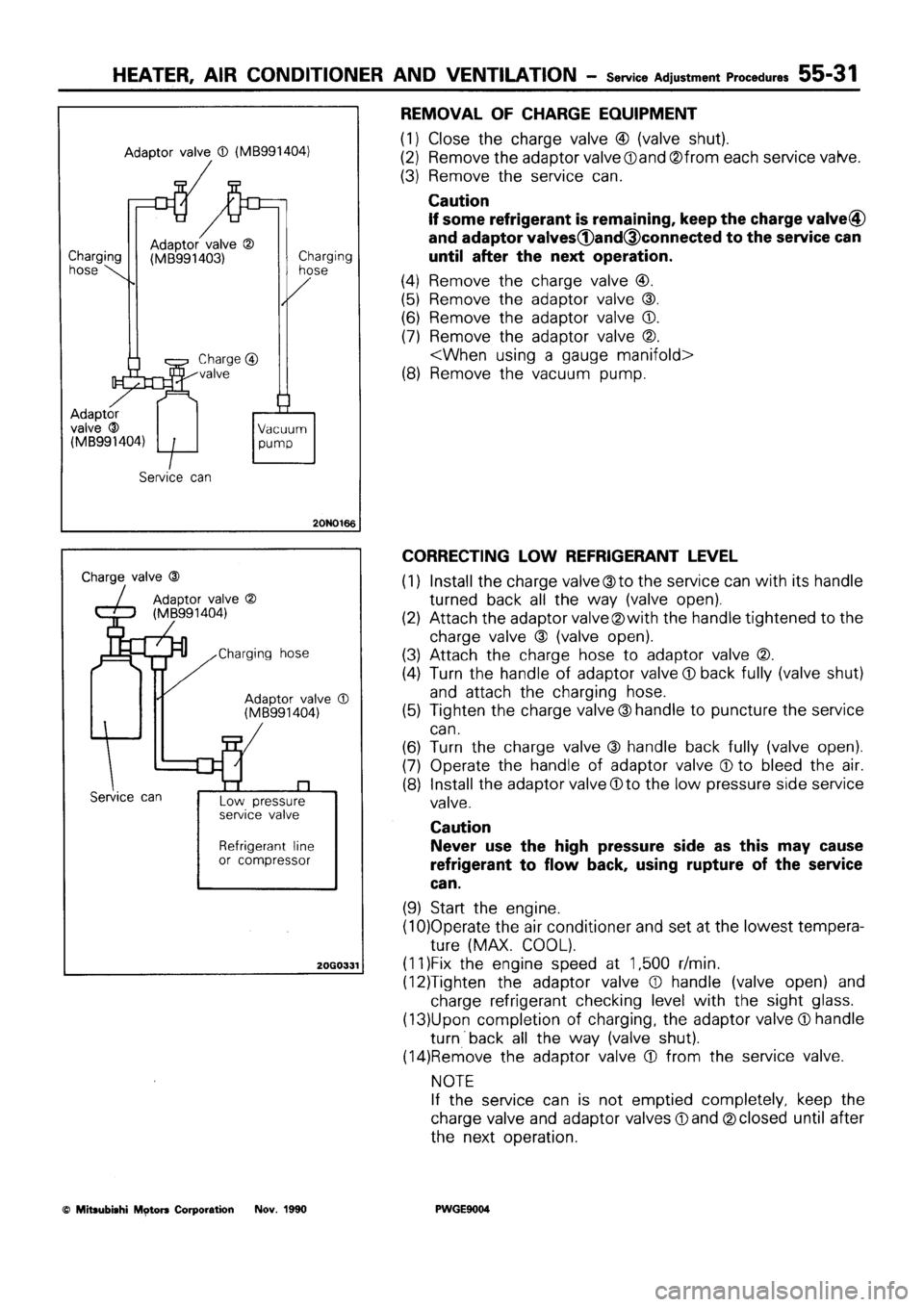 MITSUBISHI SIGMA 1991 Workshop Manual MITSUBISHI SIGMA 1991 Workshop Manual