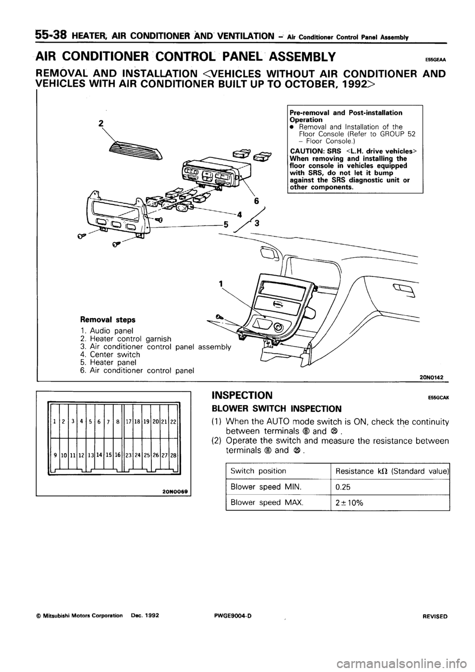 MITSUBISHI SIGMA 1991 Workshop Manual MITSUBISHI SIGMA 1991 Workshop Manual