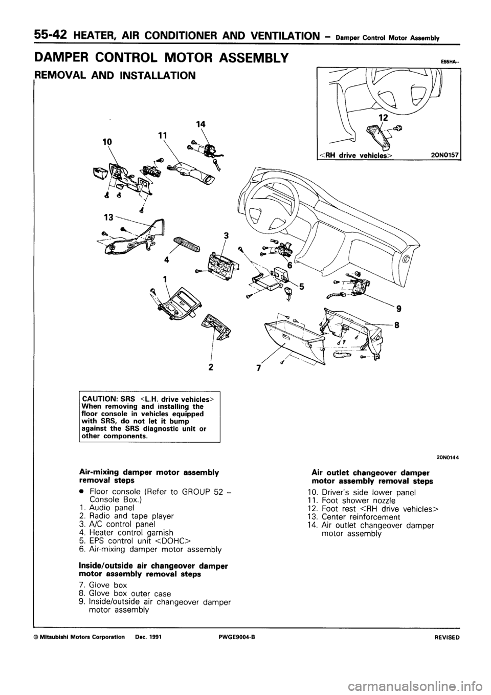MITSUBISHI SIGMA 1991 Workshop Manual MITSUBISHI SIGMA 1991 Workshop Manual
