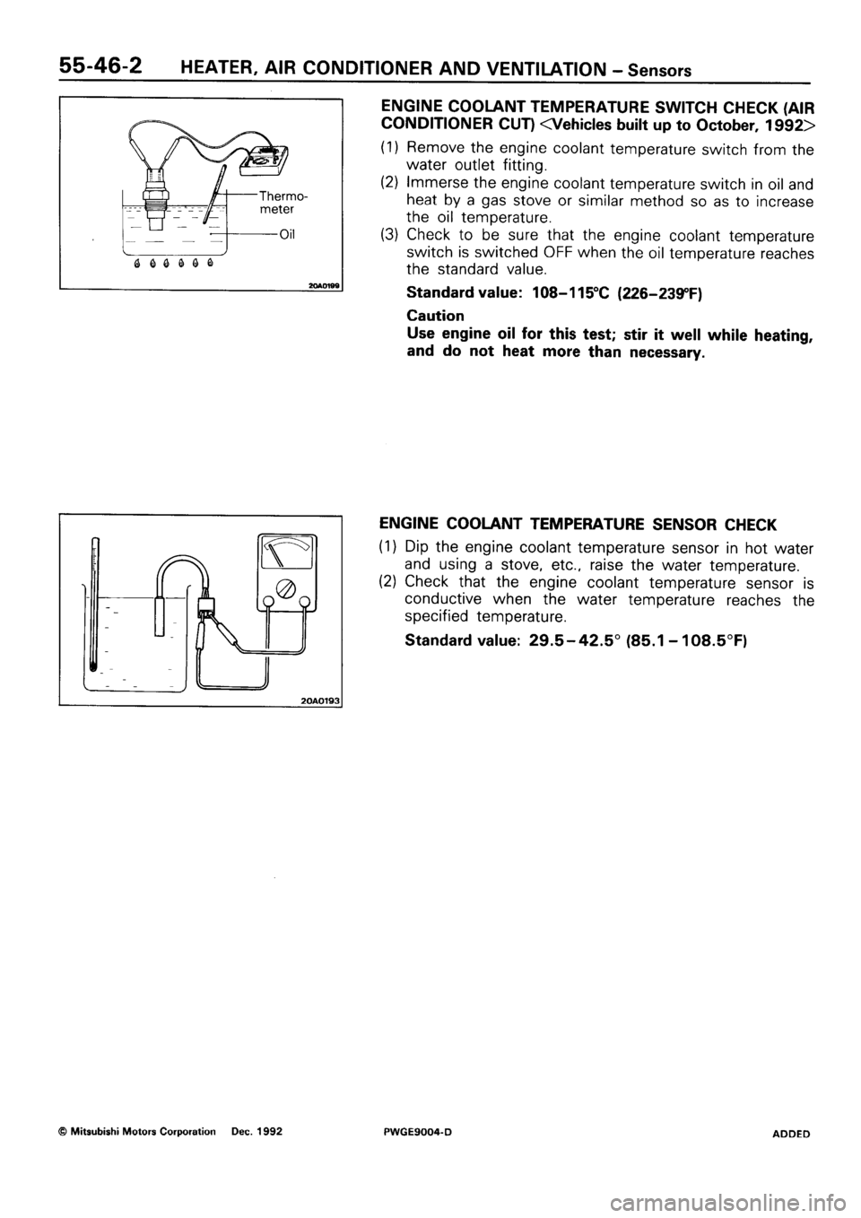 MITSUBISHI SIGMA 1991 Workshop Manual MITSUBISHI SIGMA 1991 Workshop Manual