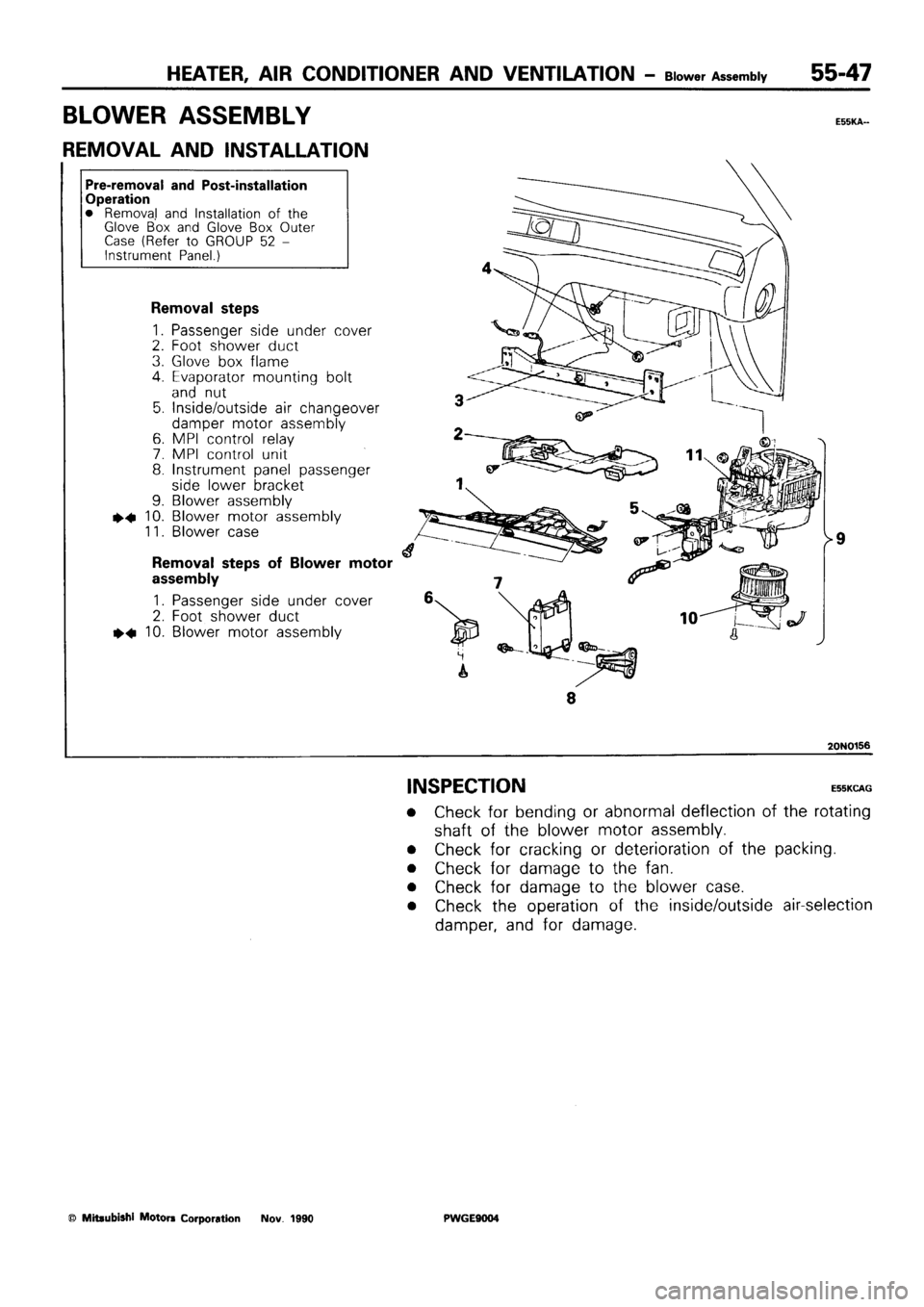 MITSUBISHI SIGMA 1991 Workshop Manual MITSUBISHI SIGMA 1991 Workshop Manual