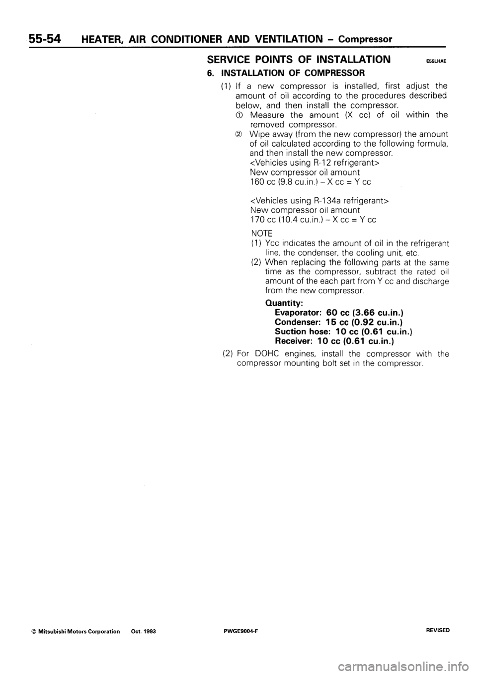 MITSUBISHI SIGMA 1991 Workshop Manual MITSUBISHI SIGMA 1991 Workshop Manual