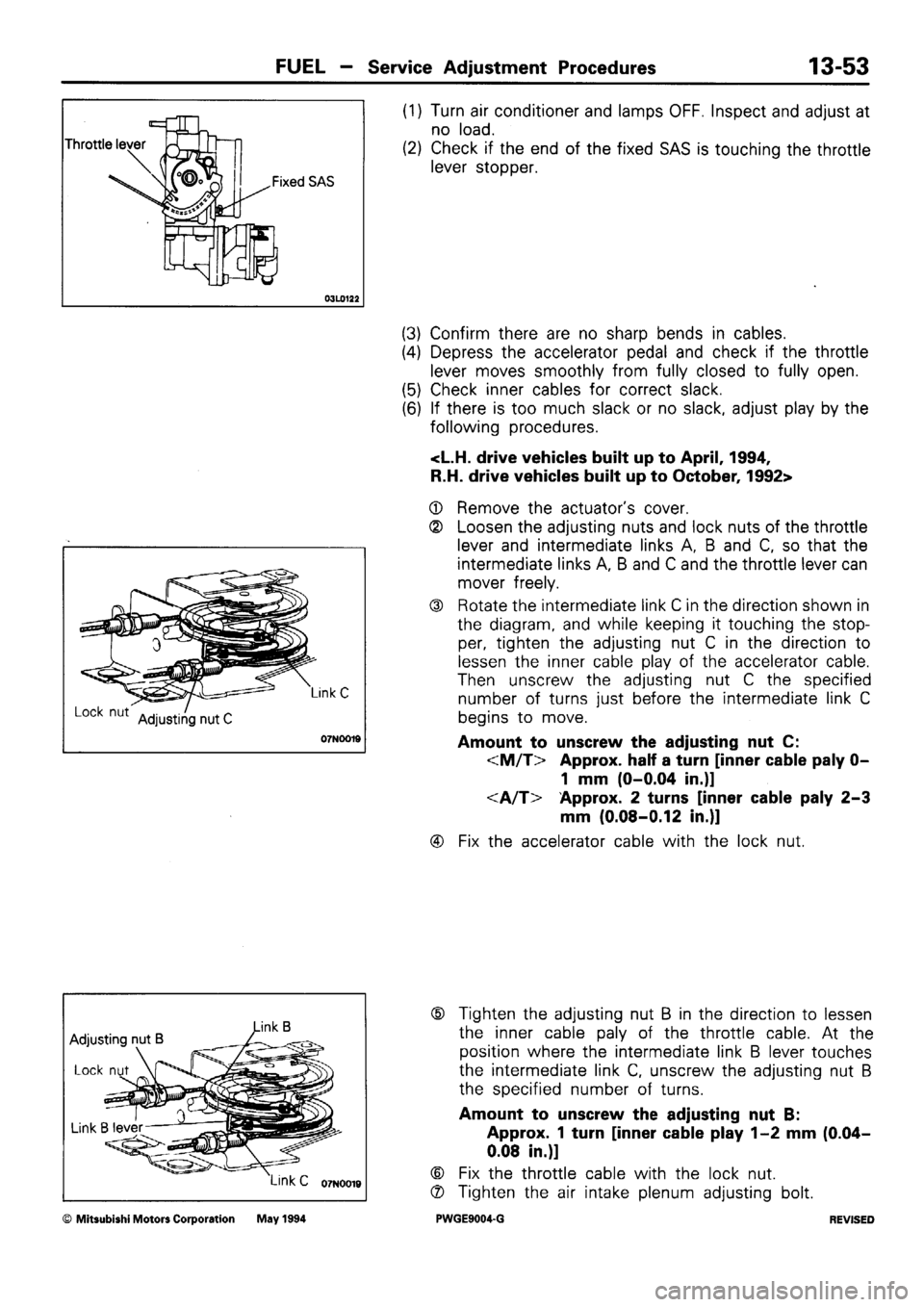 MITSUBISHI SIGMA 1991 Workshop Manual MITSUBISHI SIGMA 1991 Workshop Manual