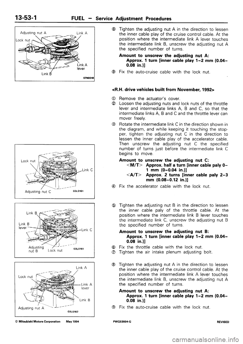 MITSUBISHI SIGMA 1991 Workshop Manual MITSUBISHI SIGMA 1991 Workshop Manual