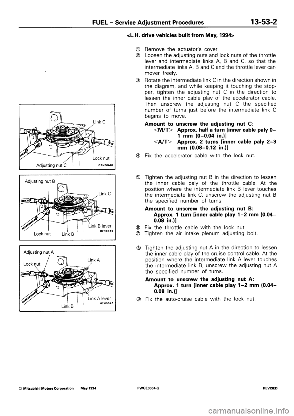 MITSUBISHI SIGMA 1991 Workshop Manual MITSUBISHI SIGMA 1991 Workshop Manual