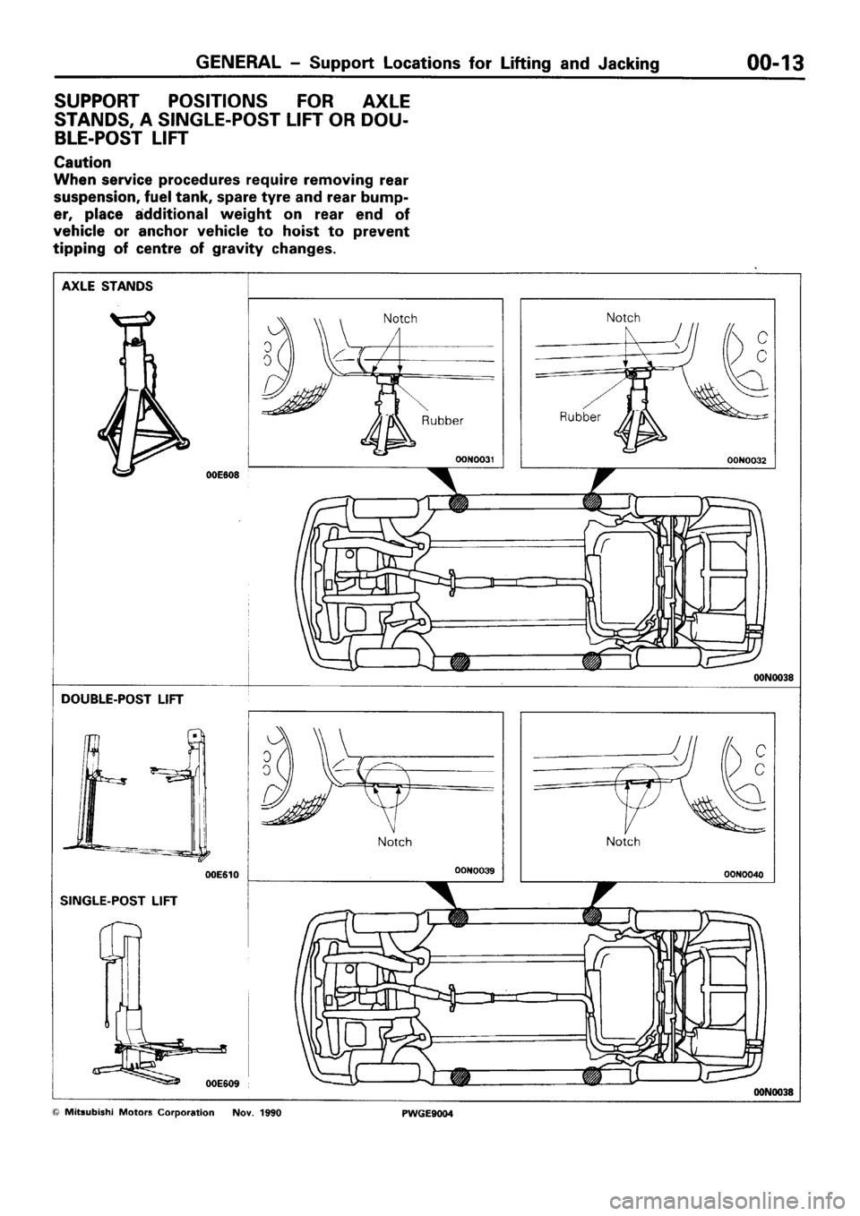 MITSUBISHI SIGMA 1991 Owners Manual MITSUBISHI SIGMA 1991 Owners Manual