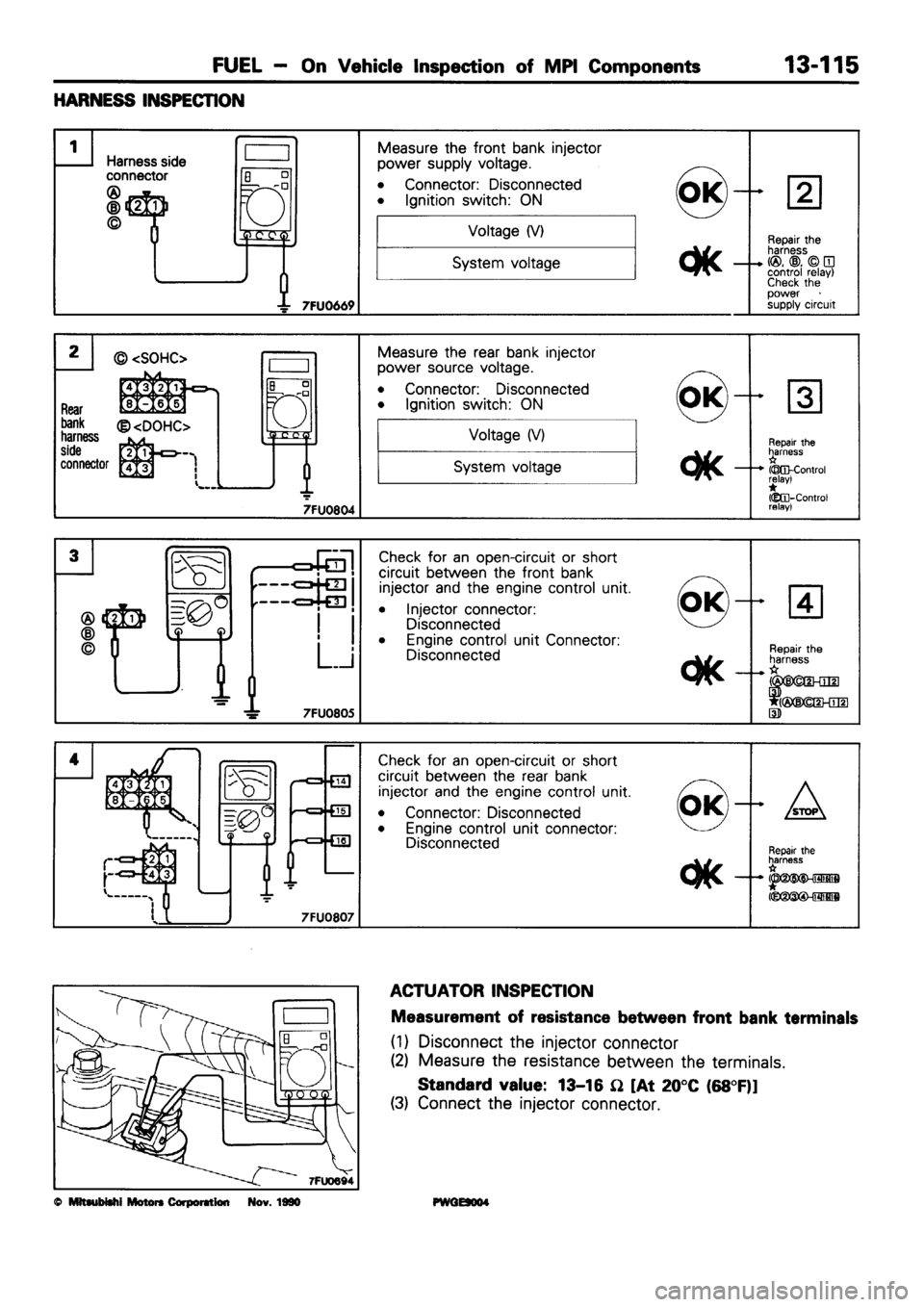 MITSUBISHI SIGMA 1991 Workshop Manual MITSUBISHI SIGMA 1991 Workshop Manual
