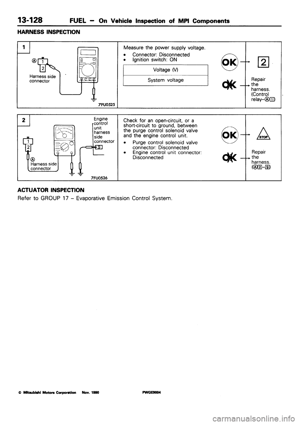 MITSUBISHI SIGMA 1991 Workshop Manual MITSUBISHI SIGMA 1991 Workshop Manual