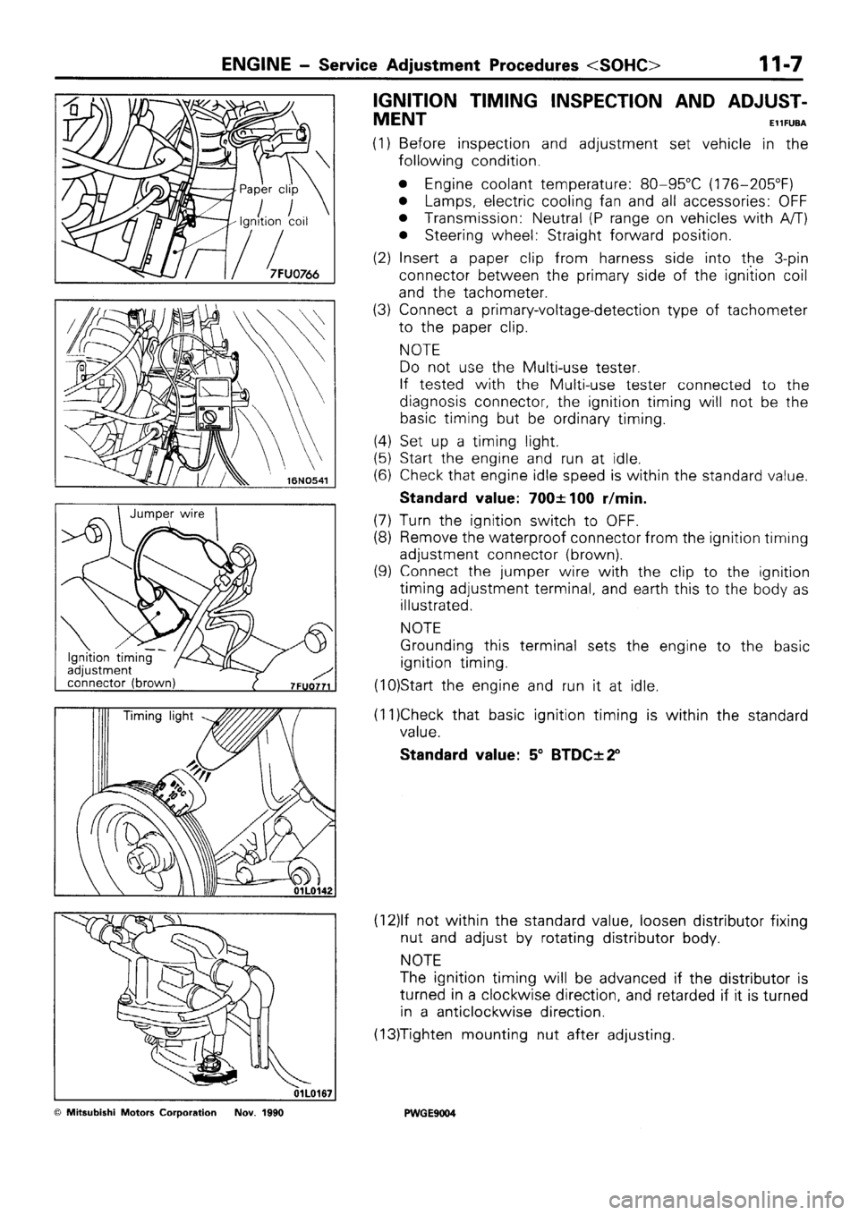 MITSUBISHI SIGMA 1991 Owners Guide MITSUBISHI SIGMA 1991 Owners Guide