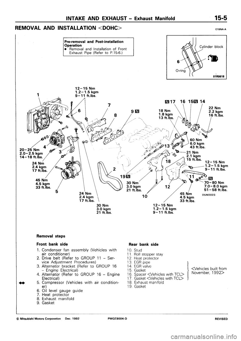 MITSUBISHI SIGMA 1991 Workshop Manual MITSUBISHI SIGMA 1991 Workshop Manual