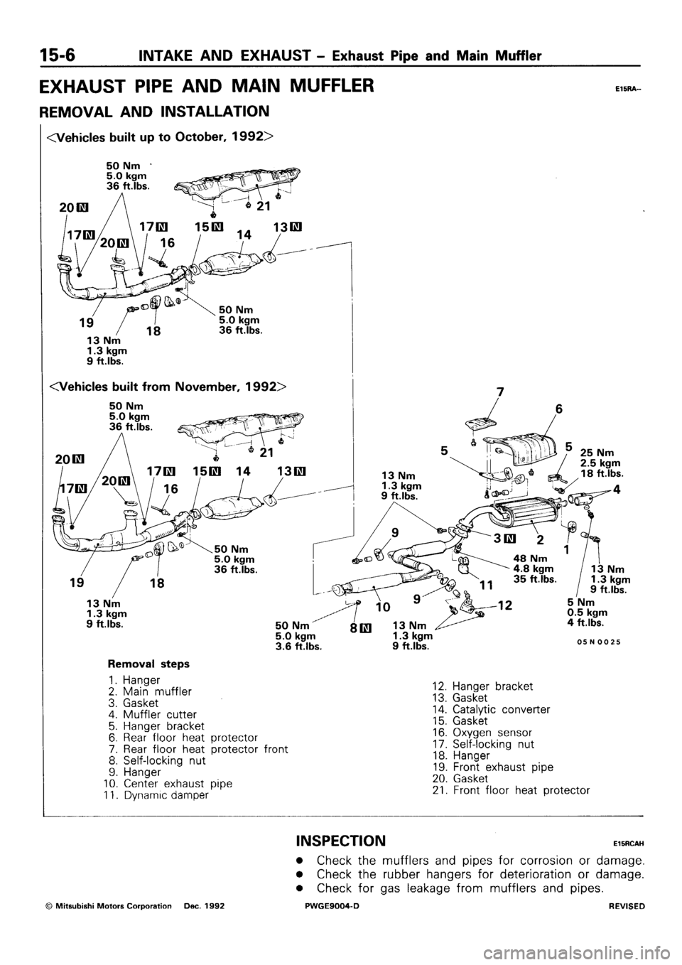 MITSUBISHI SIGMA 1991 Workshop Manual MITSUBISHI SIGMA 1991 Workshop Manual