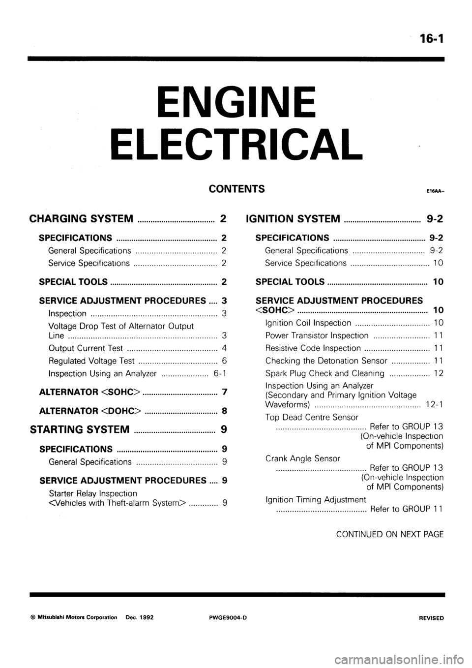 MITSUBISHI SIGMA 1991 Workshop Manual MITSUBISHI SIGMA 1991 Workshop Manual
