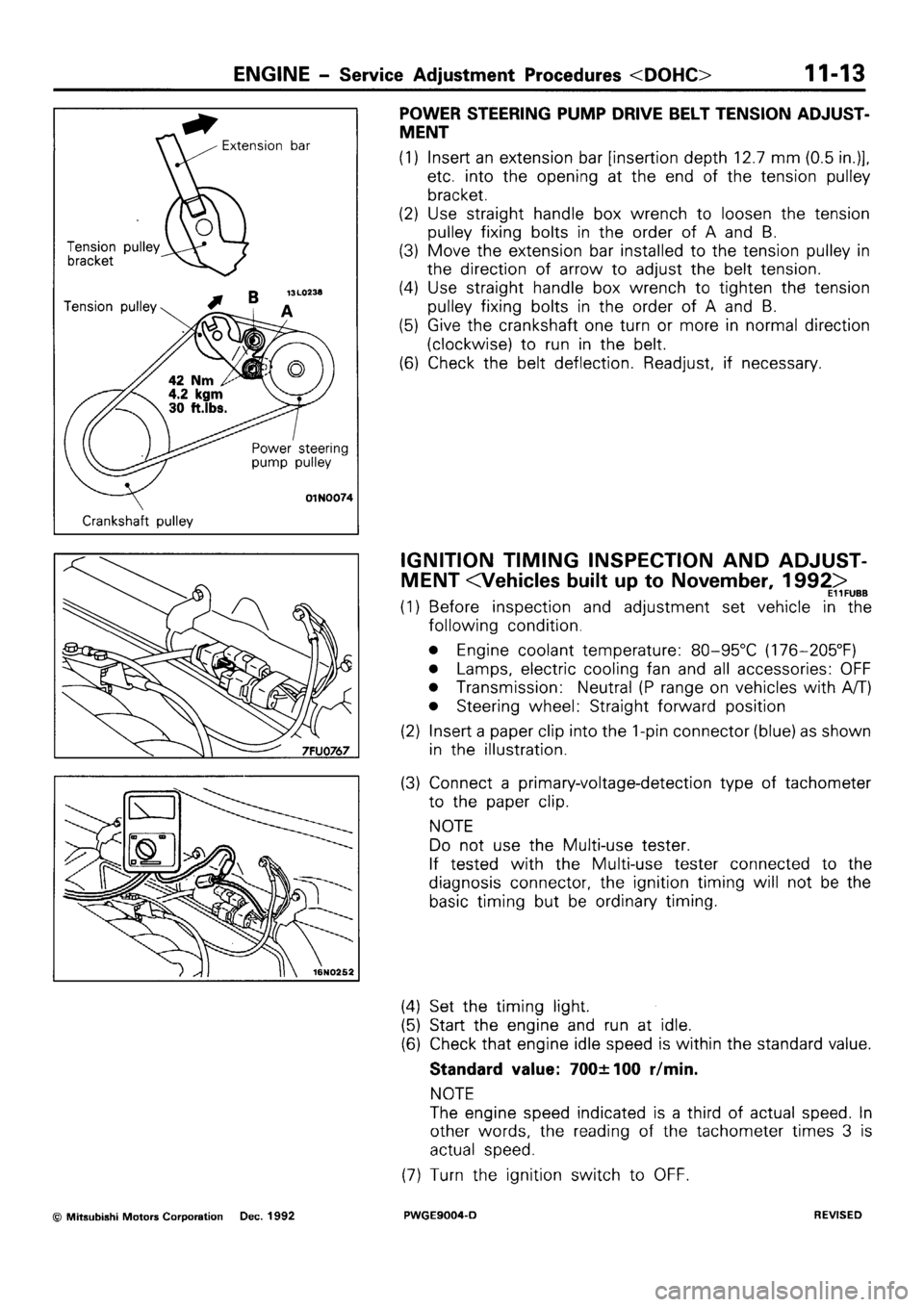 MITSUBISHI SIGMA 1991 Service Manual MITSUBISHI SIGMA 1991 Service Manual