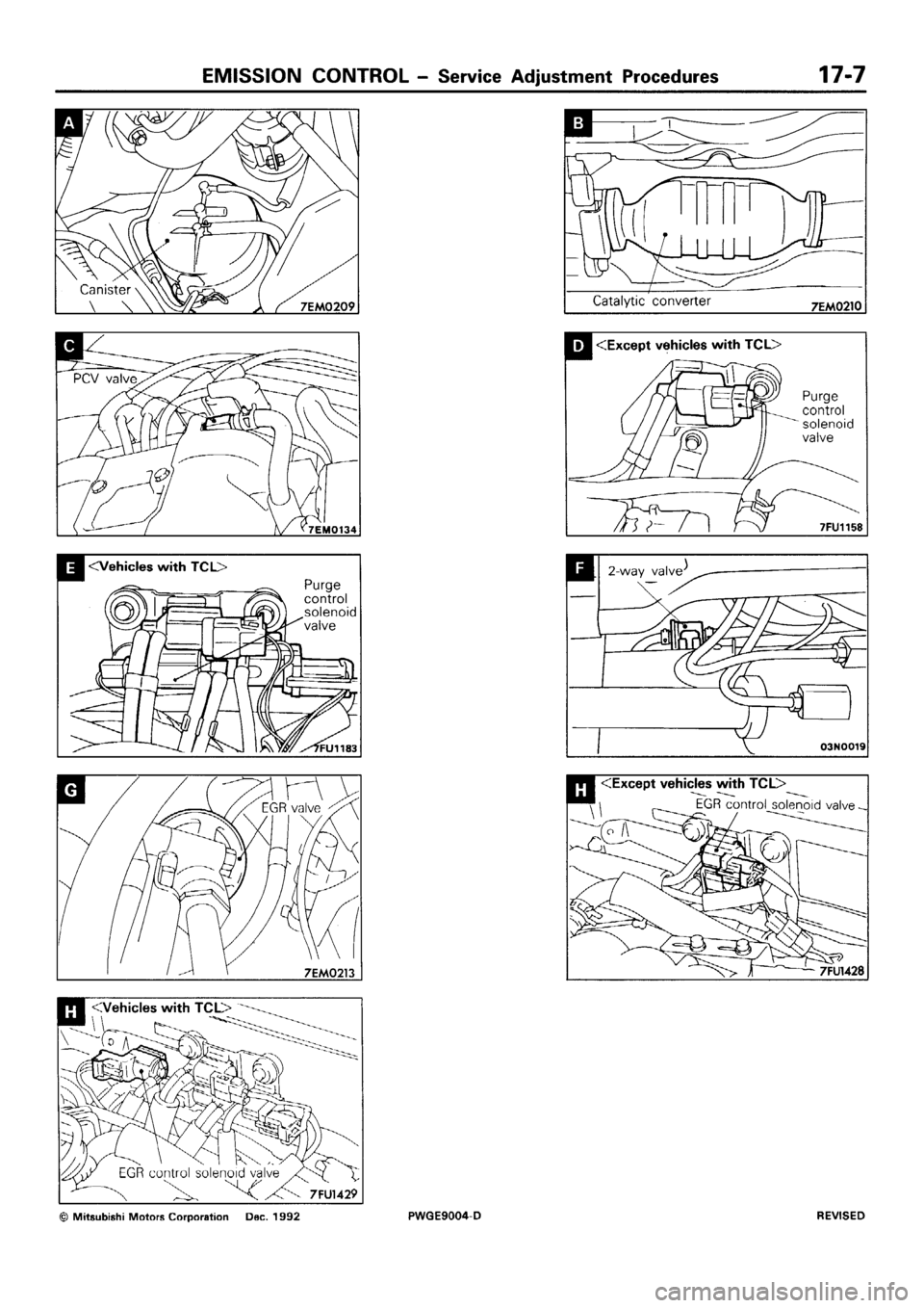 MITSUBISHI SIGMA 1991  Workshop Manual 