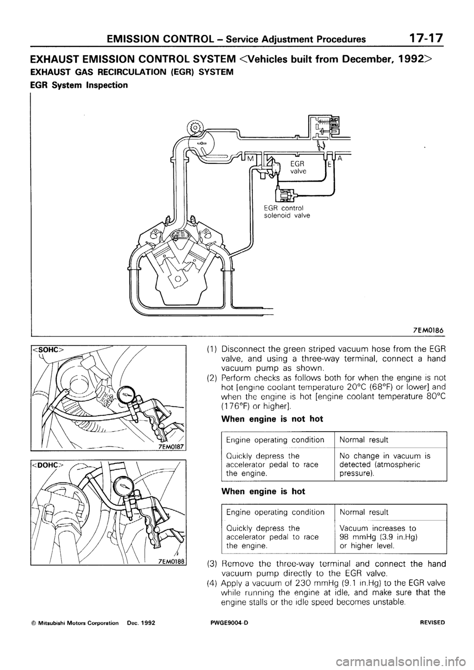 MITSUBISHI SIGMA 1991 Workshop Manual MITSUBISHI SIGMA 1991 Workshop Manual