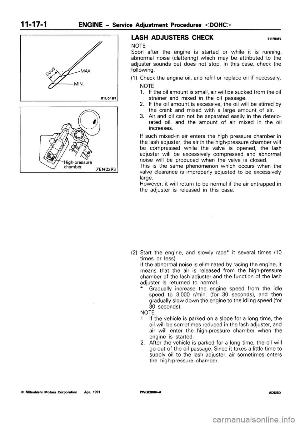 MITSUBISHI SIGMA 1991 Service Manual MITSUBISHI SIGMA 1991 Service Manual
